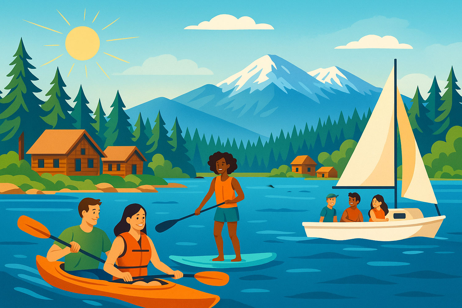 Big Bear Perfect Summer Weather